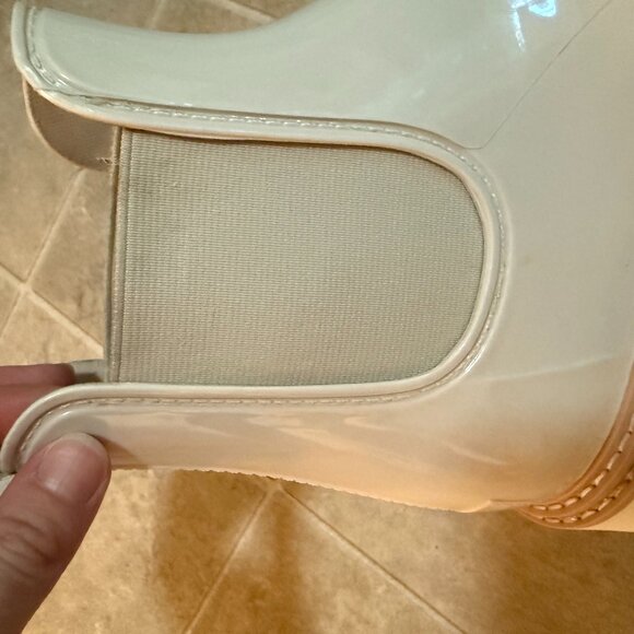 Dolce Vita Stormy Rain Boot - Ivory, Size 9 - Picture 7 of 11